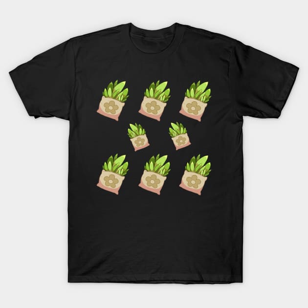 Clump Of Weeds Pack T-Shirt by lindepet